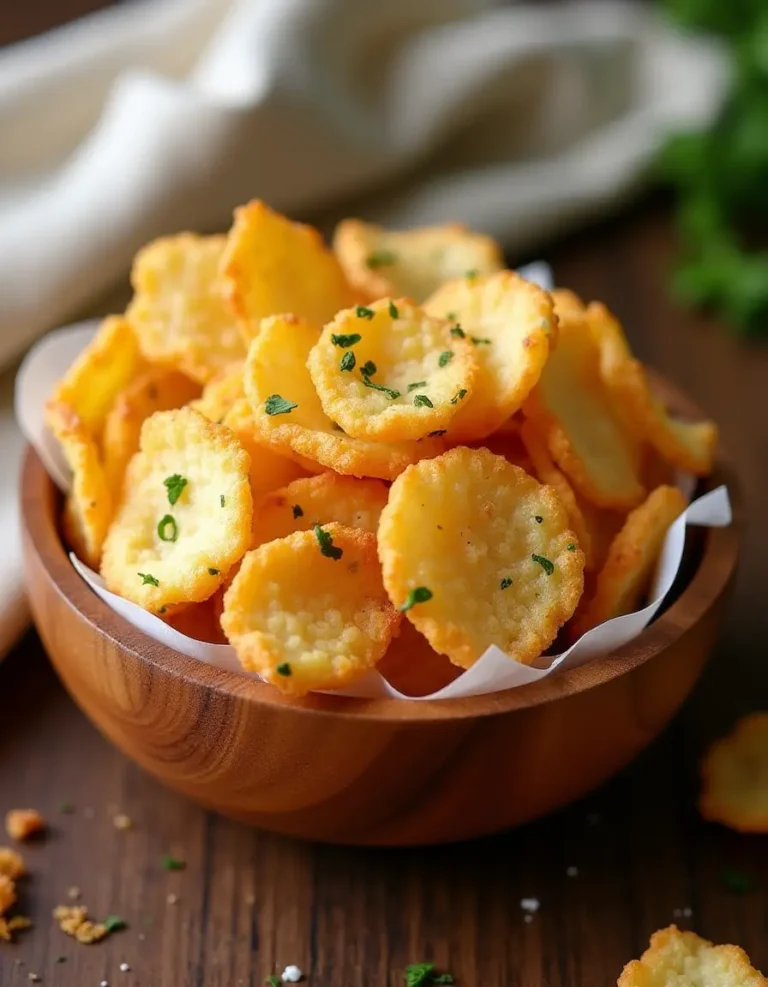 ranch oyster crackers no bake in a wooden bowl