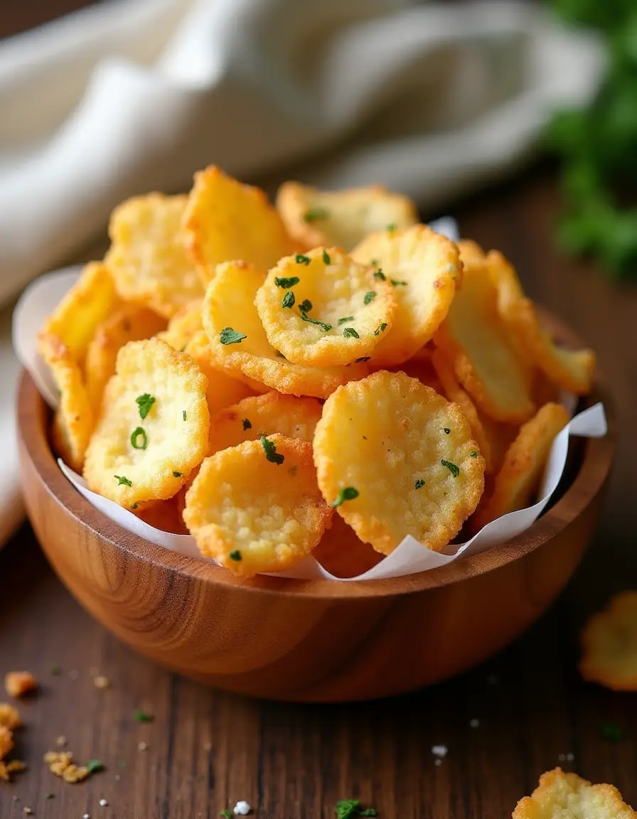 ranch oyster crackers no bake in a wooden bowl