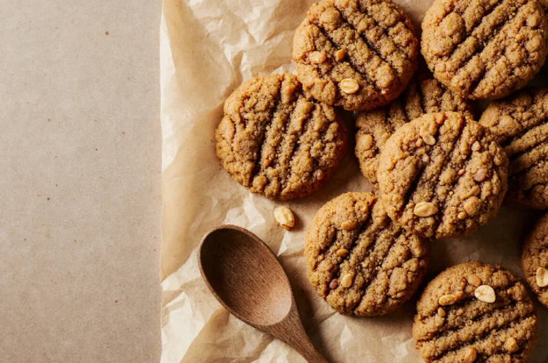 No Bake Peanut Butter Oatmeal Cookies