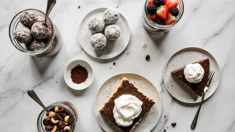 Vegan No Bake Desserts